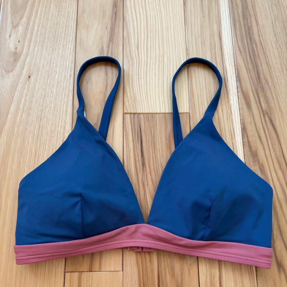 Boden Blue Bikini Top